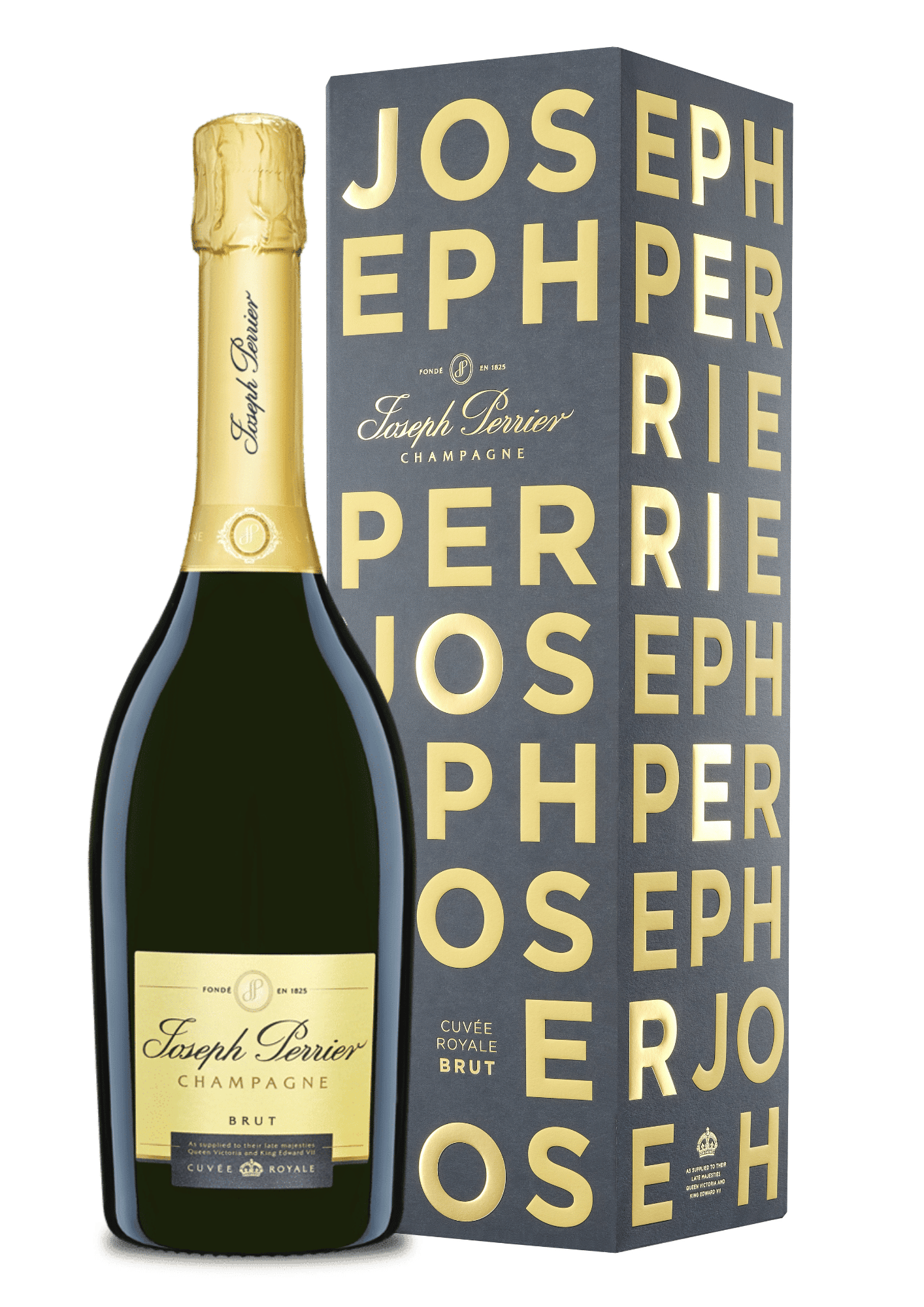 Champagne Joseph Perrier - Etui de fin d'année 2022 - Cuvée Royale Brut